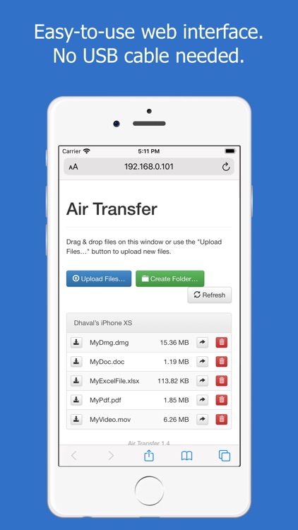 Air Transfer : File Manager screenshot-2