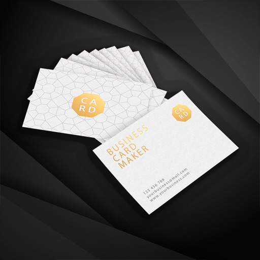 Custom Business Card Maker Icon