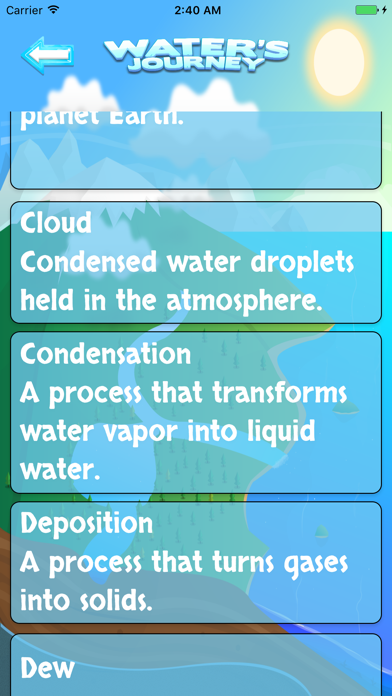The Water Cycle Game Pro screenshot 3