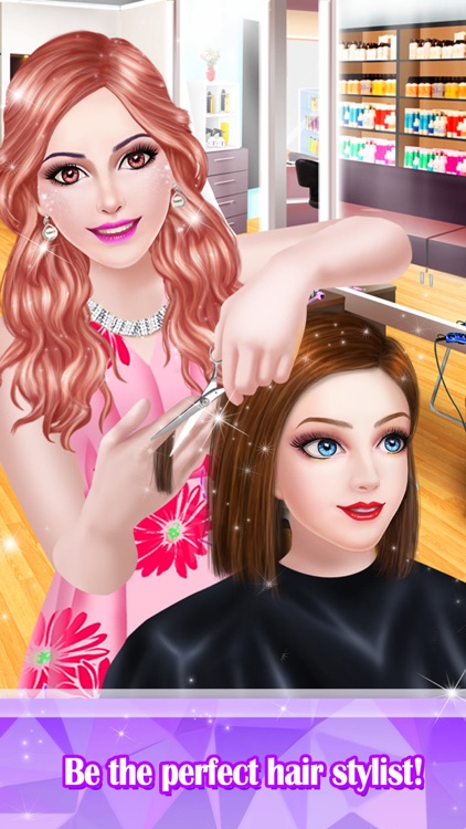 Hair Styles Fashion Girl Salon screenshot-0