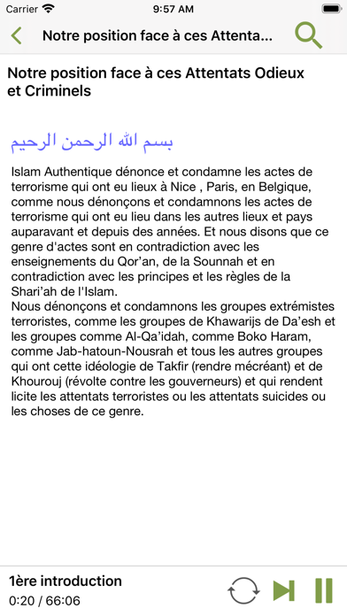How to cancel & delete Islam Authentique from iphone & ipad 3