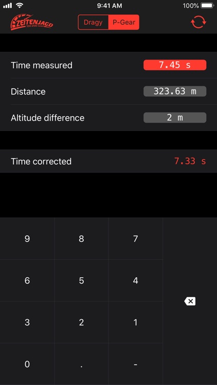 Zeitenjagd Calculator