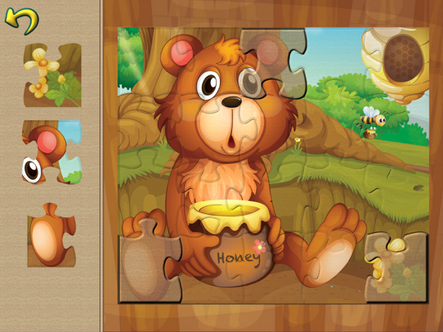 ‎Wild animals kids puzzle games Screenshot