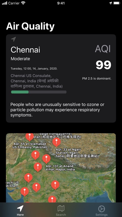 Inhale Air Quality Monitor