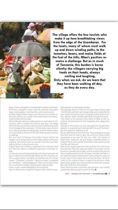 Nomad Africa Magazine screenshot 4