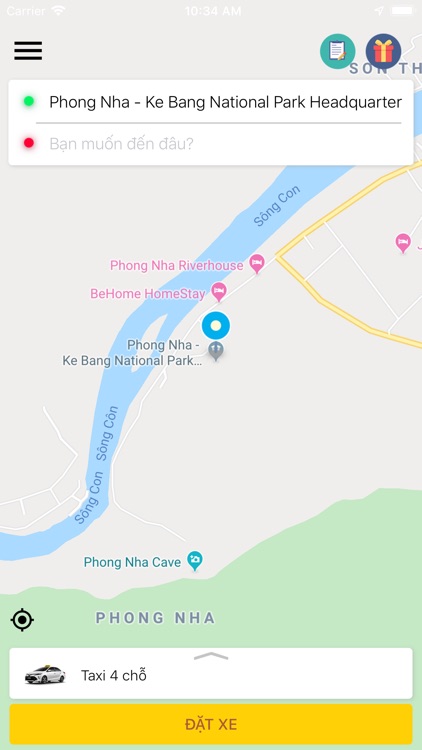 Taxi Phong Nha