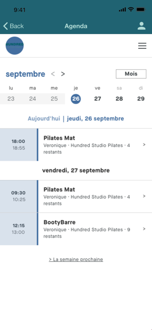 Hundred Studio Pilates & Barre(圖2)-速報App