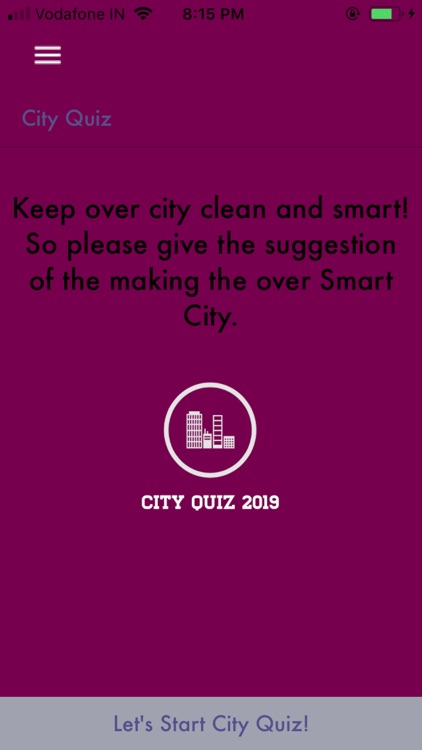 City Quiz 2019