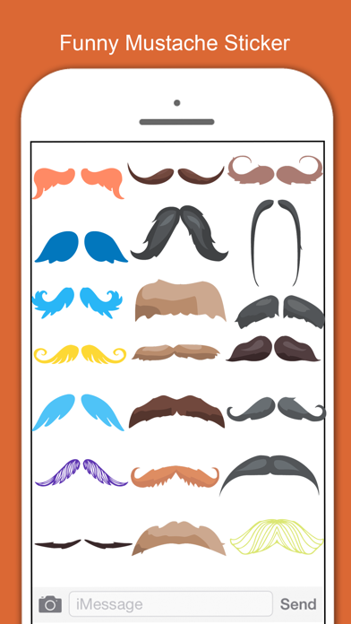 How to cancel & delete Mustache Stickers Pack For Men from iphone & ipad 2