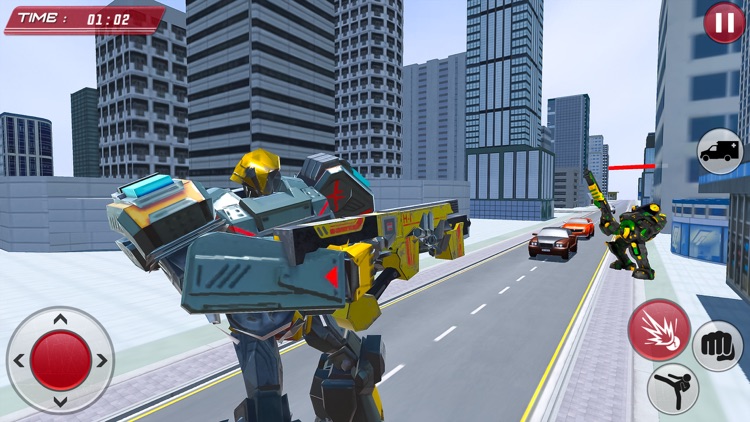 Ambulance Games Robot Rescue screenshot-3