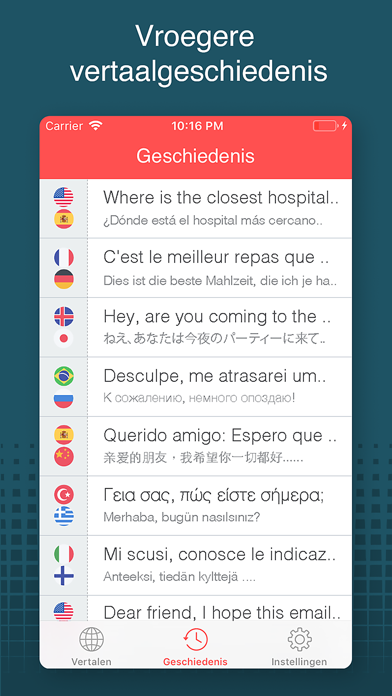 Vertaler Pro! iPhone app afbeelding 3