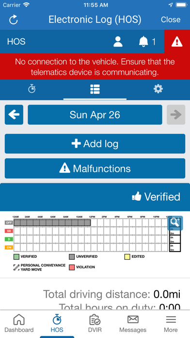 How to cancel & delete Transflo HOS from iphone & ipad 4