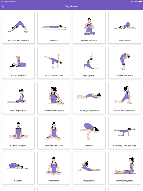 Yoga Poses - Daily Fitness screenshot 4