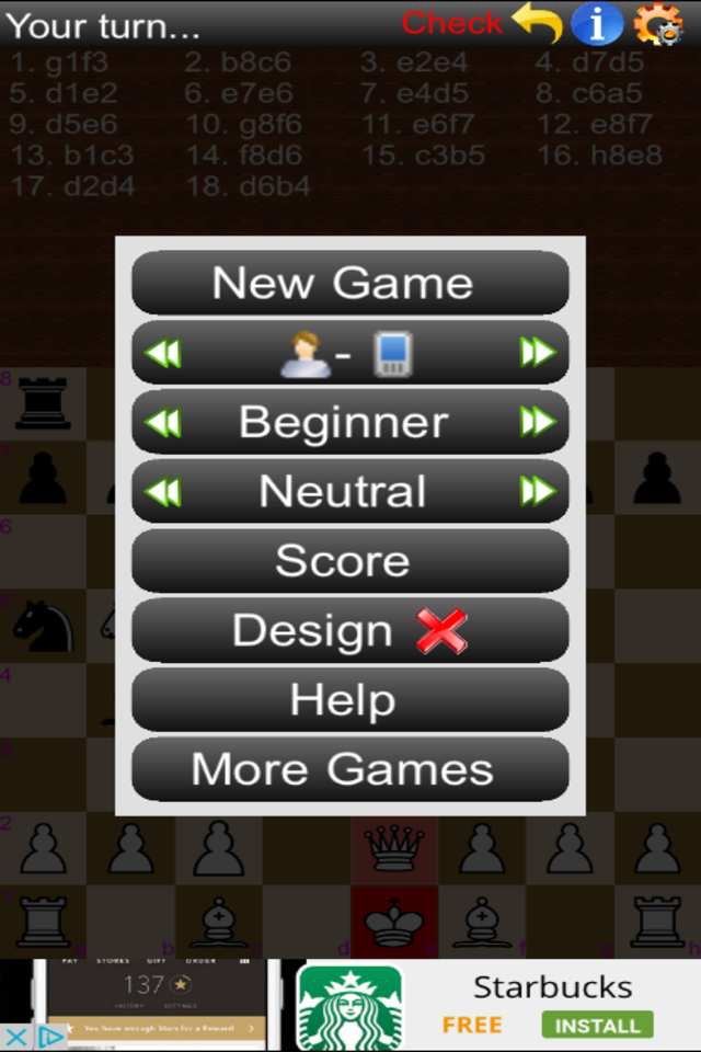 Chess -- Lite screenshot 2