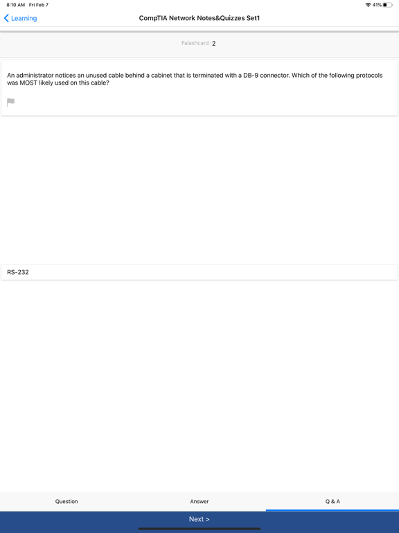 Screenshot #4 pour CompTIA Network+ Exam Prep
