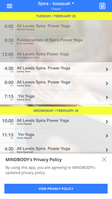 Spira Power Yoga screenshot 2