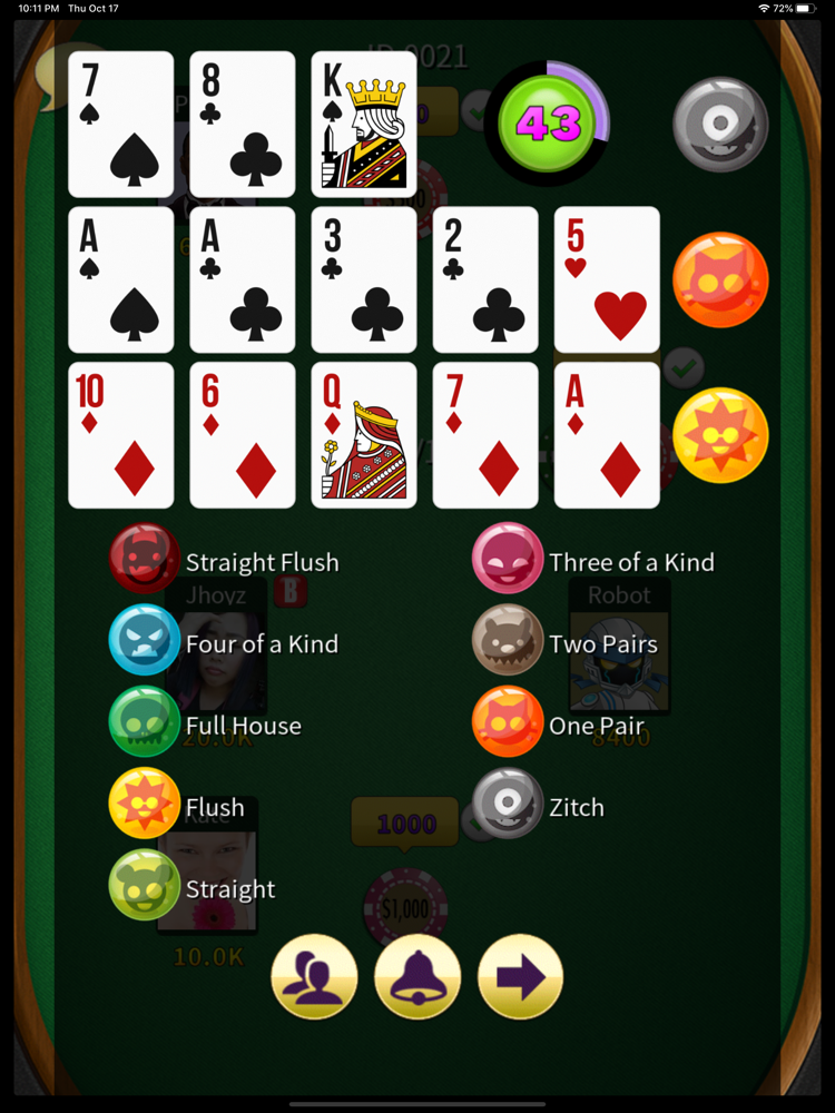 chinese poker app iphone