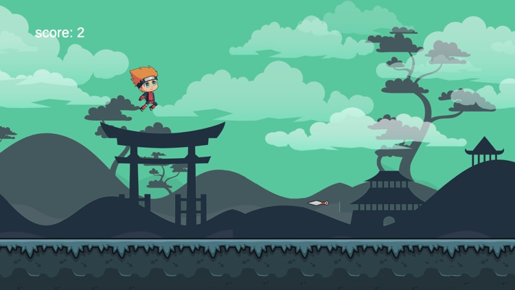 ninja Naru jump Hero screenshot-3