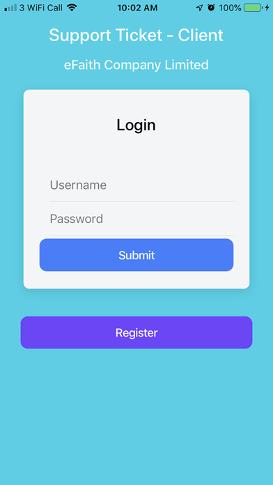 eFaith Support Ticket - Clientのおすすめ画像1
