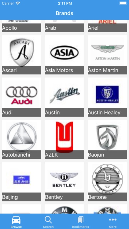 Cars Database