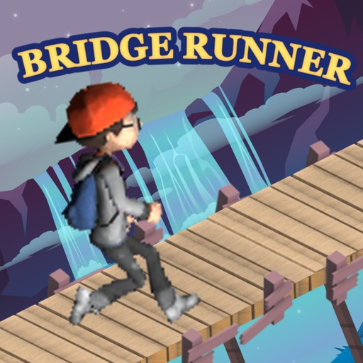 Risky Bridge Cross Runner Icon