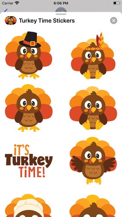 Turkey Time Stickers screenshot-3