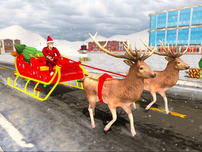 Santa Clause Gift Delivery