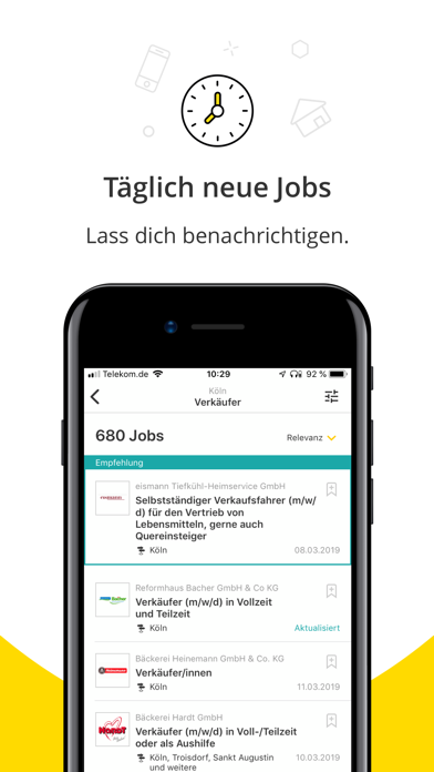How to cancel & delete Jobbörse von meinestadt.de from iphone & ipad 4