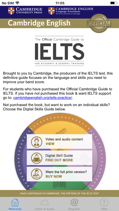 How to cancel & delete Official Cambridge Guide IELTS from iphone & ipad 1