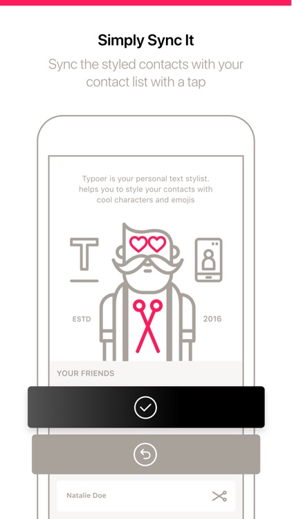 Typoer - Style your contacts