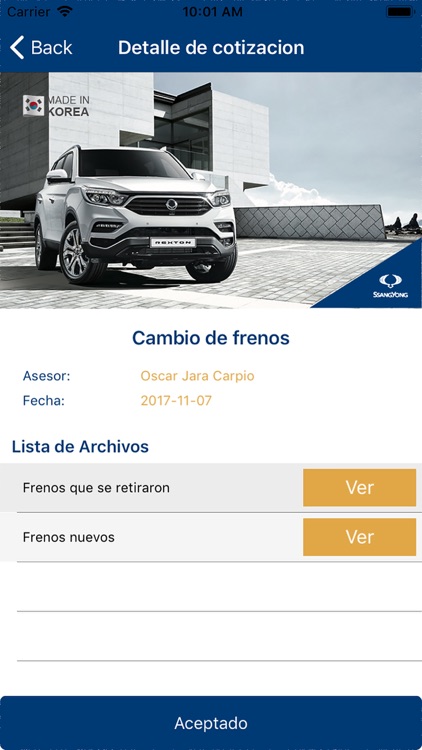 SsangYong Perú screenshot-4