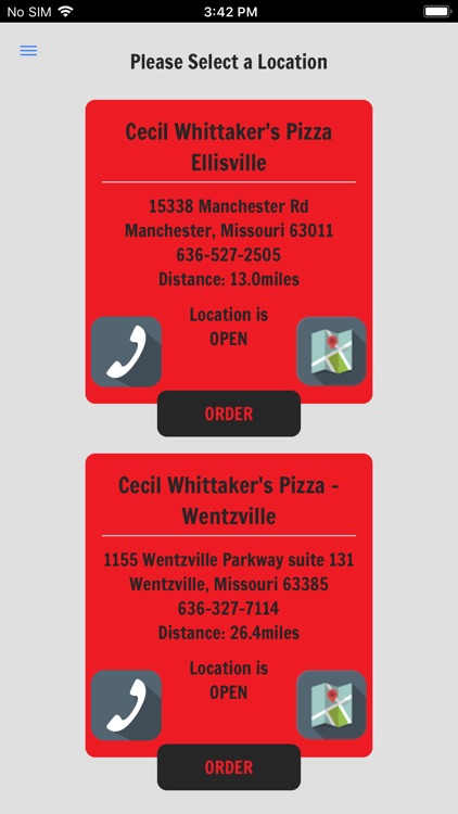 Cecil Whittakers Pizza