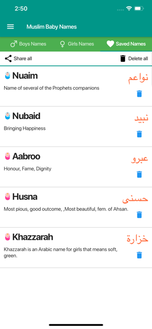 Muslim Baby Names and Meaning(圖6)-速報App