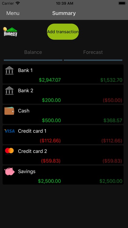 Homeasy - Bill reminder screenshot-3