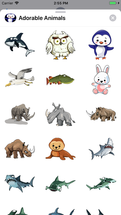 How to cancel & delete Adorable Animals Stickers from iphone & ipad 4