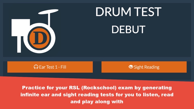 Grade Debut Drum Test Practice