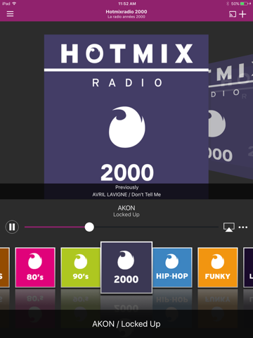 Hotmixradio screenshot 2