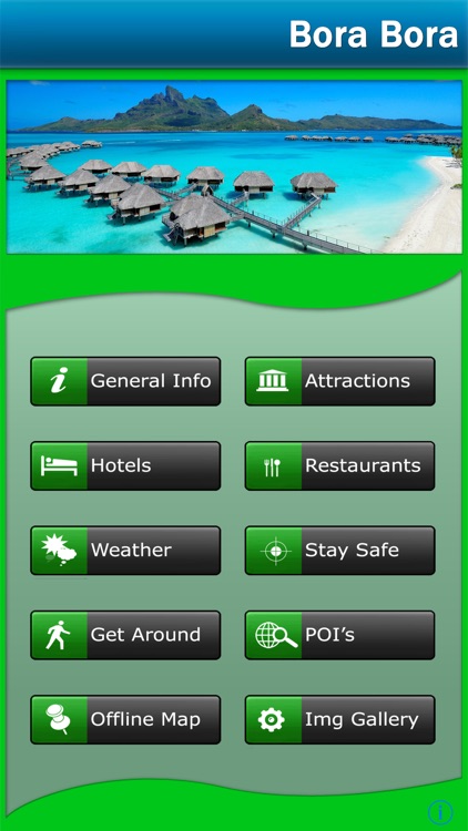 Bora Bora Offline Map Travel