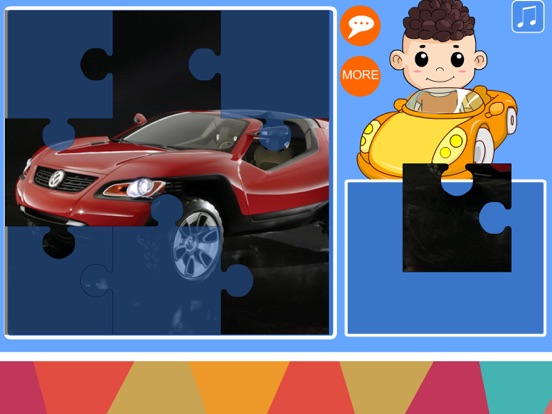 乐乐汽车拼图-各种汽车拼图游戏 screenshot 4