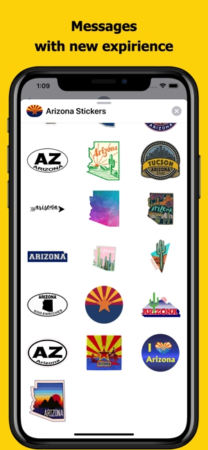 Arizona emojis - USA stickers(圖3)-速報App