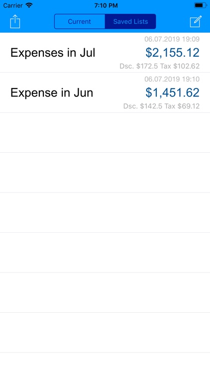 Expense Tracker: Shopping List screenshot-3