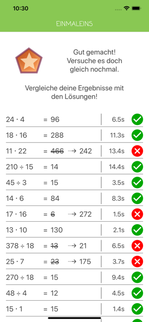 Grundschule: Einmaleins(圖5)-速報App