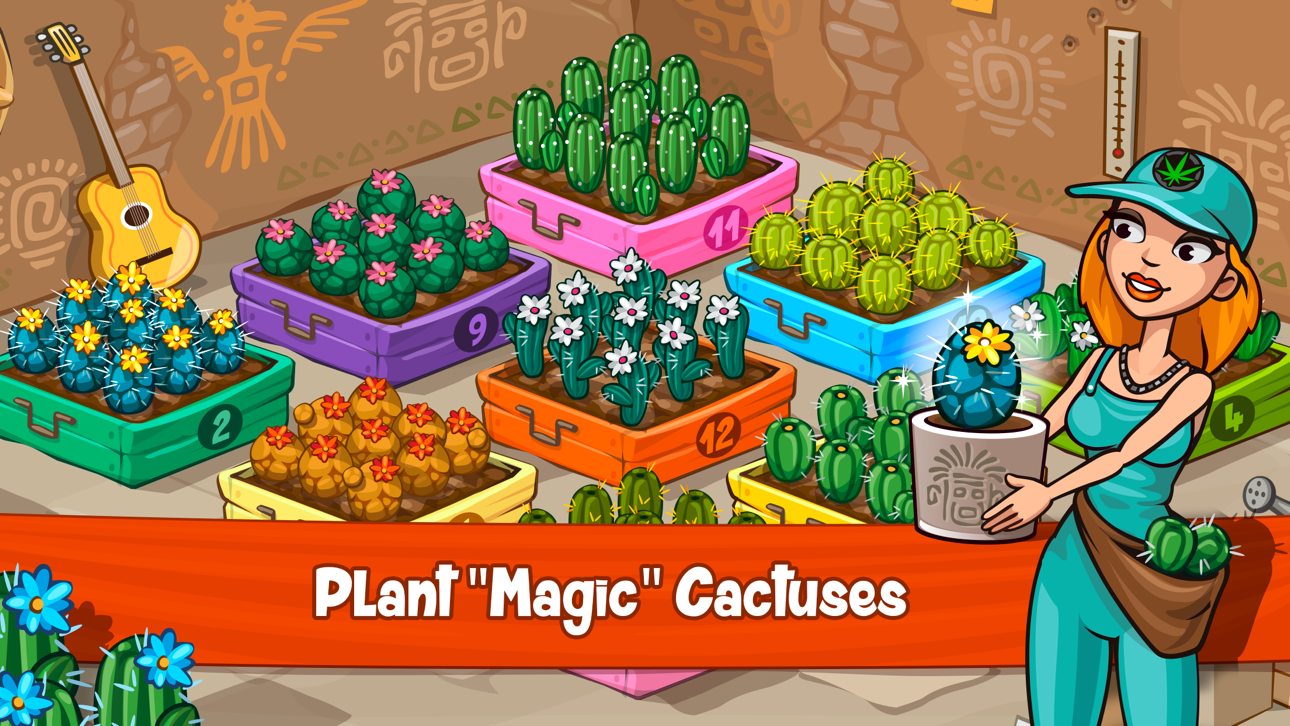 Weed Tycoon Ganja Farm Hack screenshot 3 - iOS game interface