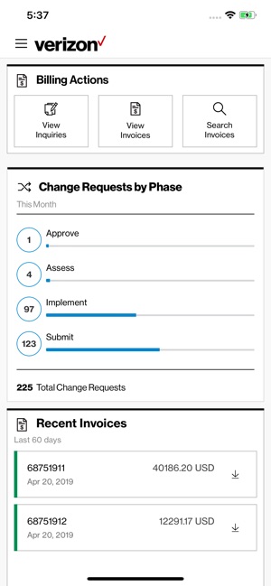 My Verizon For Enterprise