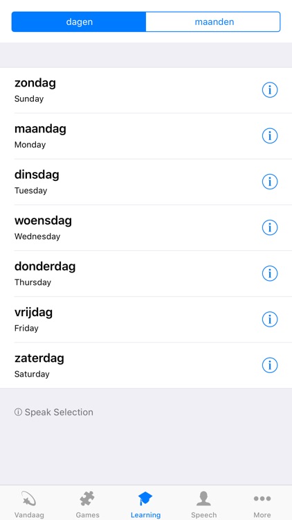 Learn Dutch - Calendar screenshot-4