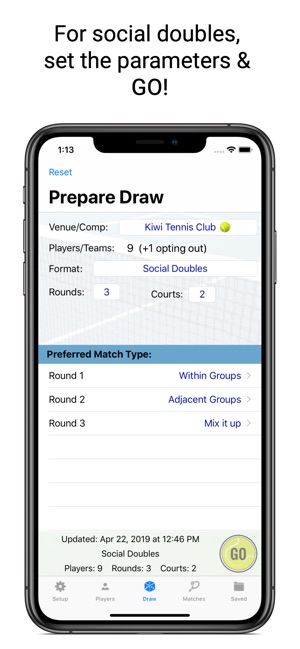 MatchUp Tennis Organizer Pro(圖5)-速報App