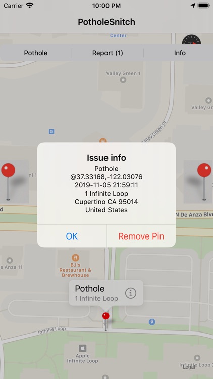 PotholeSnitch
