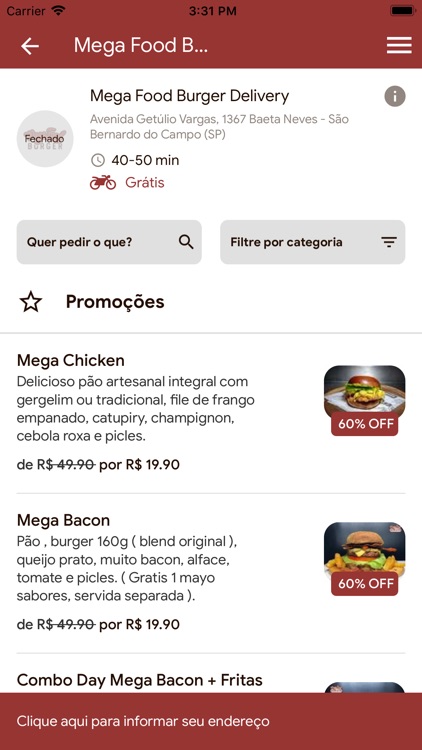 Mega Food Burger