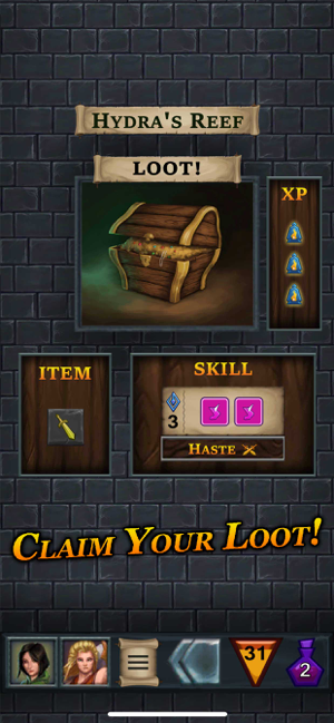 لقطة شاشة من One Deck Dungeon