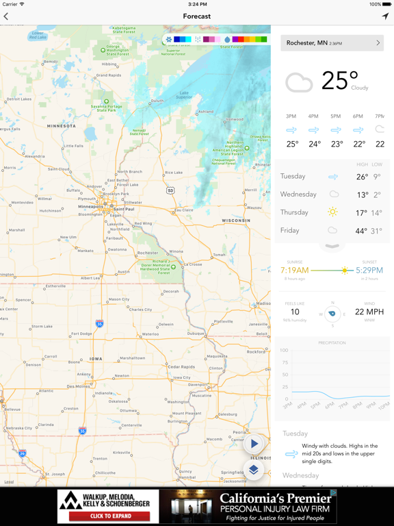 Local Weather: Radar, Severe Forecasts, News Alerts & Warnings screenshot
